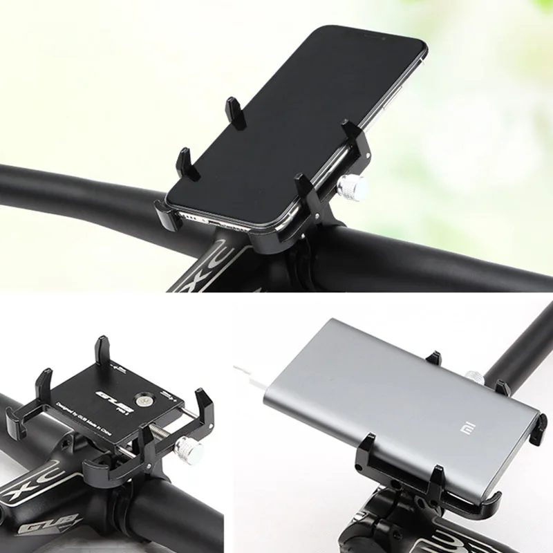 

GUB Aluminum Alloy Bike Phone Holder Universal Bicycle Phone Stand Non-slip Motorcycle Mobile Phone Mount Bicycle Accessories
