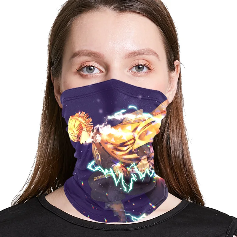 Для костюмированной вечеринки по японскому Аниме Косплей демона лезвие тюрбан