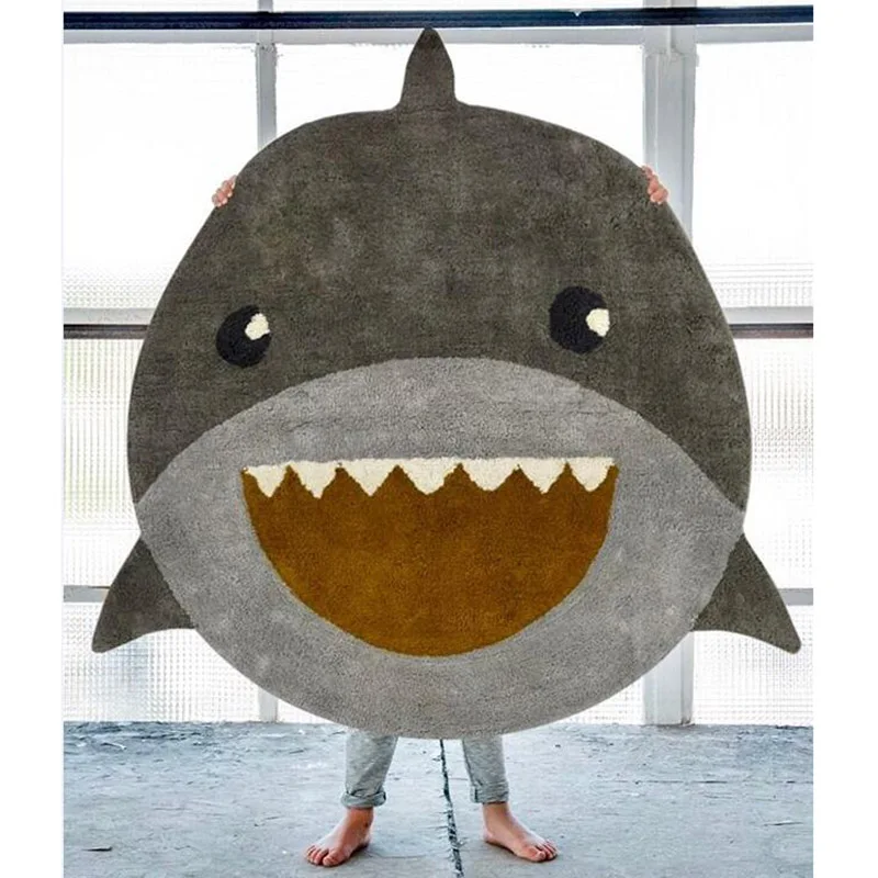 110 см детские ковер игровой коврик хлопок круглый для детской комнаты