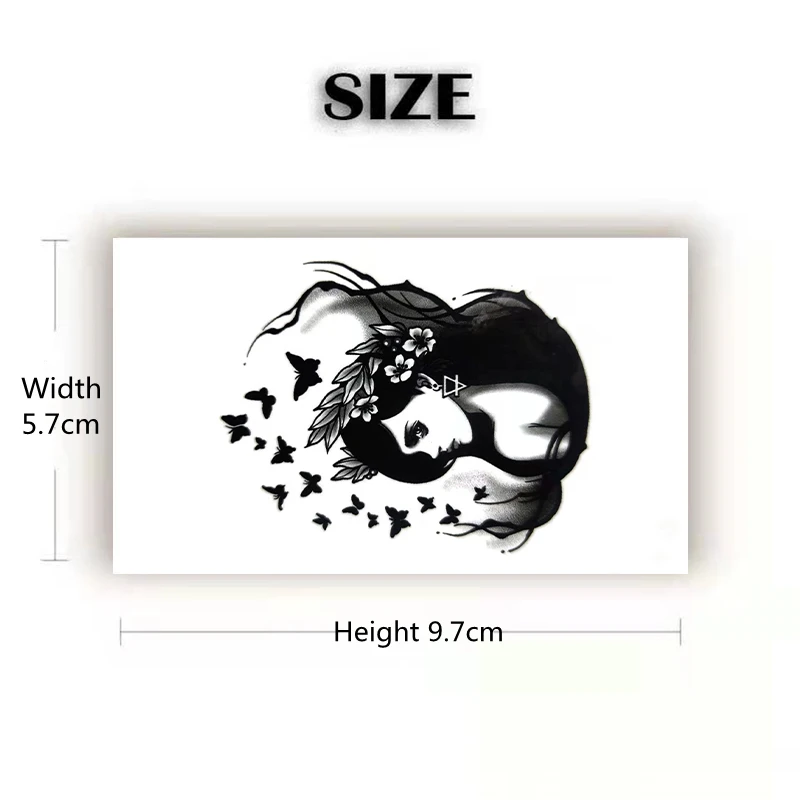 New Pattern Temporary Waterproofing Tattoo Stickers Men And Women Geometric Simulation Animal Fake Tattoo Lasting Small Fresh