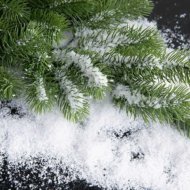 

20-дневное Рождественское украшение, искусственный пластиковый сухой Снежный порошок, рождественский подарок, для домашвечерние, реквизит ...