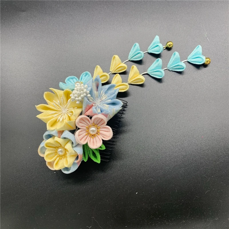 1 шт. заколка для волос в цветочек ручная работа кимоно головной убор Сакура