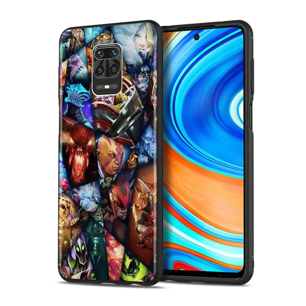 Чехол-накладка для Xiaomi Redmi Note 9 Pro 8T 9S 7 8 6A 7A 8A 9A 9C Prime Dota 2 | Мобильные телефоны и