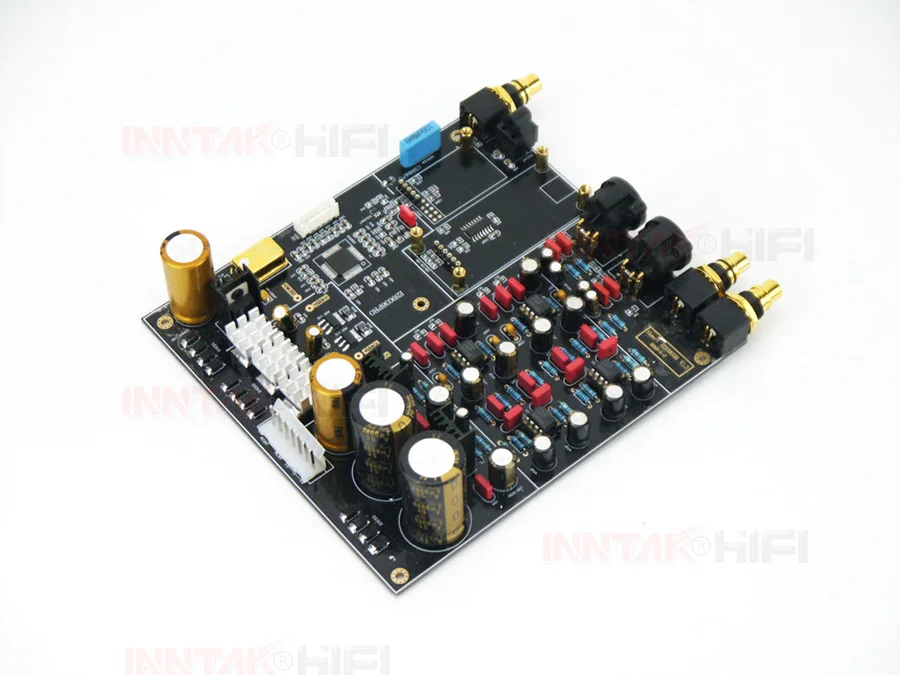 Собранный HiFi ES9038PRO+ TCXO 0.1PPM 4 слоя ЦАП Декодер доска/лучше, чем ES9018 ES9028PRO ЦАП