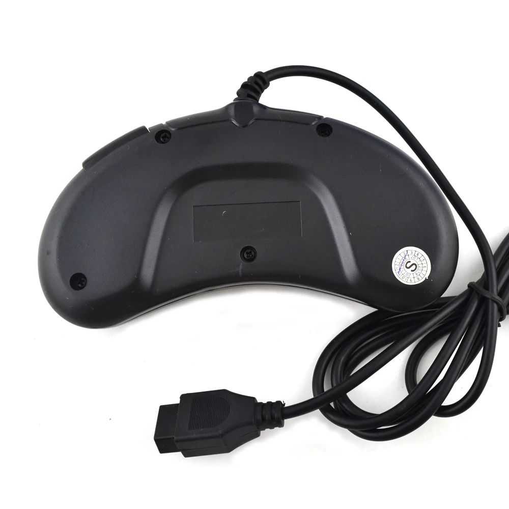 Игровой контроллер для SEGA MD игры Genesis 16 бит 6 кнопок 9PIN 1 8 м с кабелем и ручкой |