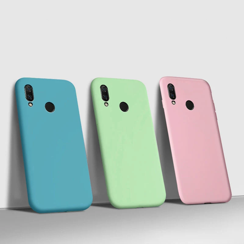 Чехлы чехол для Huawei Nova 2 2S 2plus 4 жидкий Мягкий силиконовый телефона p20 lite nova 3 Psmart plus