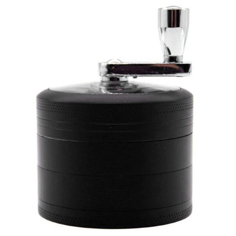 Измельчитель для трав измельчитель с ручным приводом цинковая Магнитная крышка