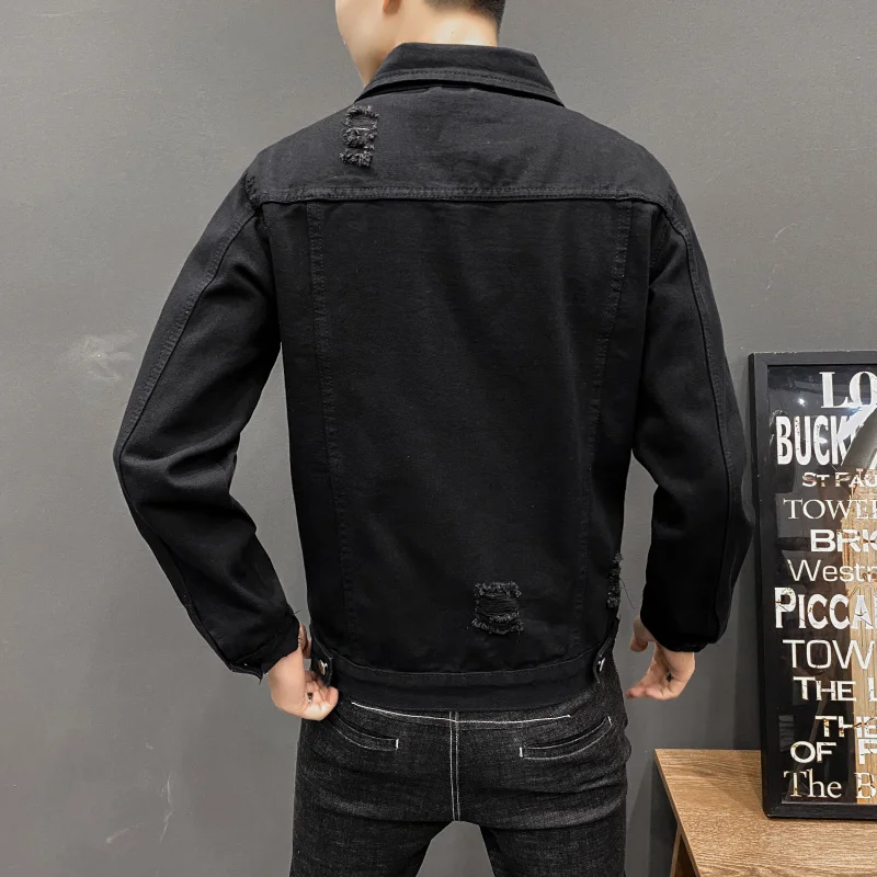 DYB &amp Z весна 2021 новая мужская рубашка из денима для студентов колледжа