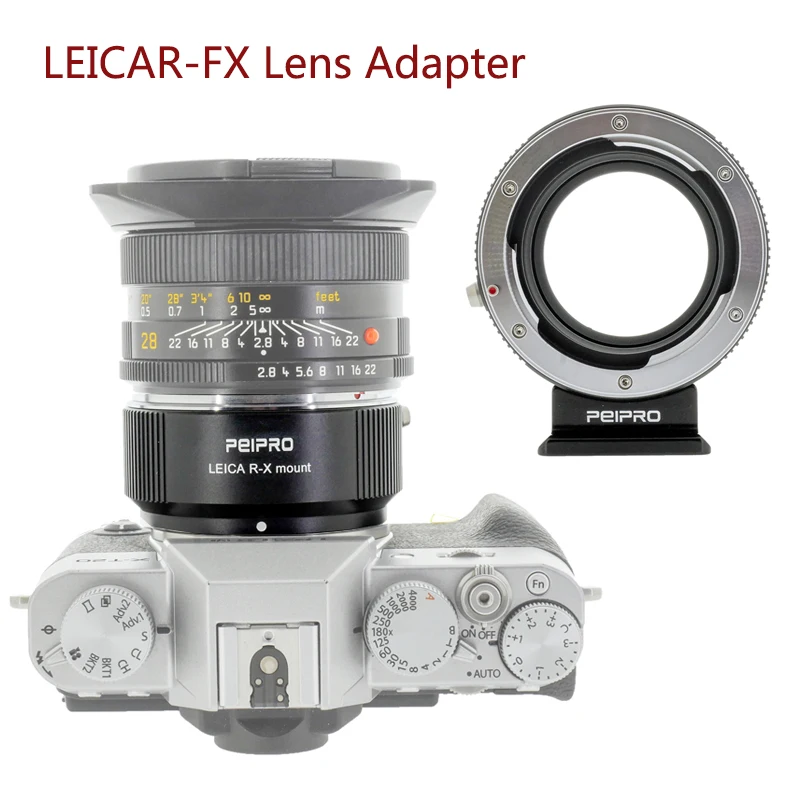 

PEIPRO Lens Adapter Mount for Leica R lens to Fujifilm X FX Camera Adapter Ring LR-FX for FUJI XT20 XT2 XT3 XT30 Camera