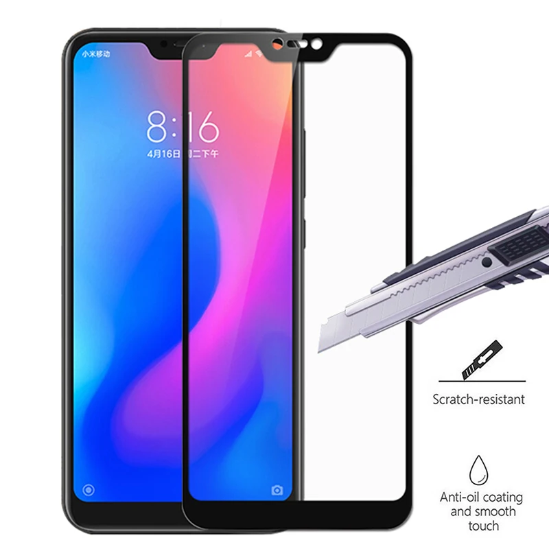 Защитное стекло для экрана xiaomi a3 lite mi 9 se 8 SE светильник полное покрытие закаленное