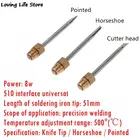 Наконечник паяльника с интерфейсом 510, портативный мини-USB наконечник паяльника, аксессуар для сварки и переделки, наконечник для паяльника, детали инструмента