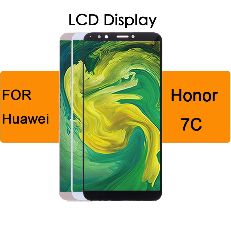 Для Huawei 7C ЖК дисплей с сенсорным экраном для оцифровки рамкой в сборе Honor 7A aum L41 Aum