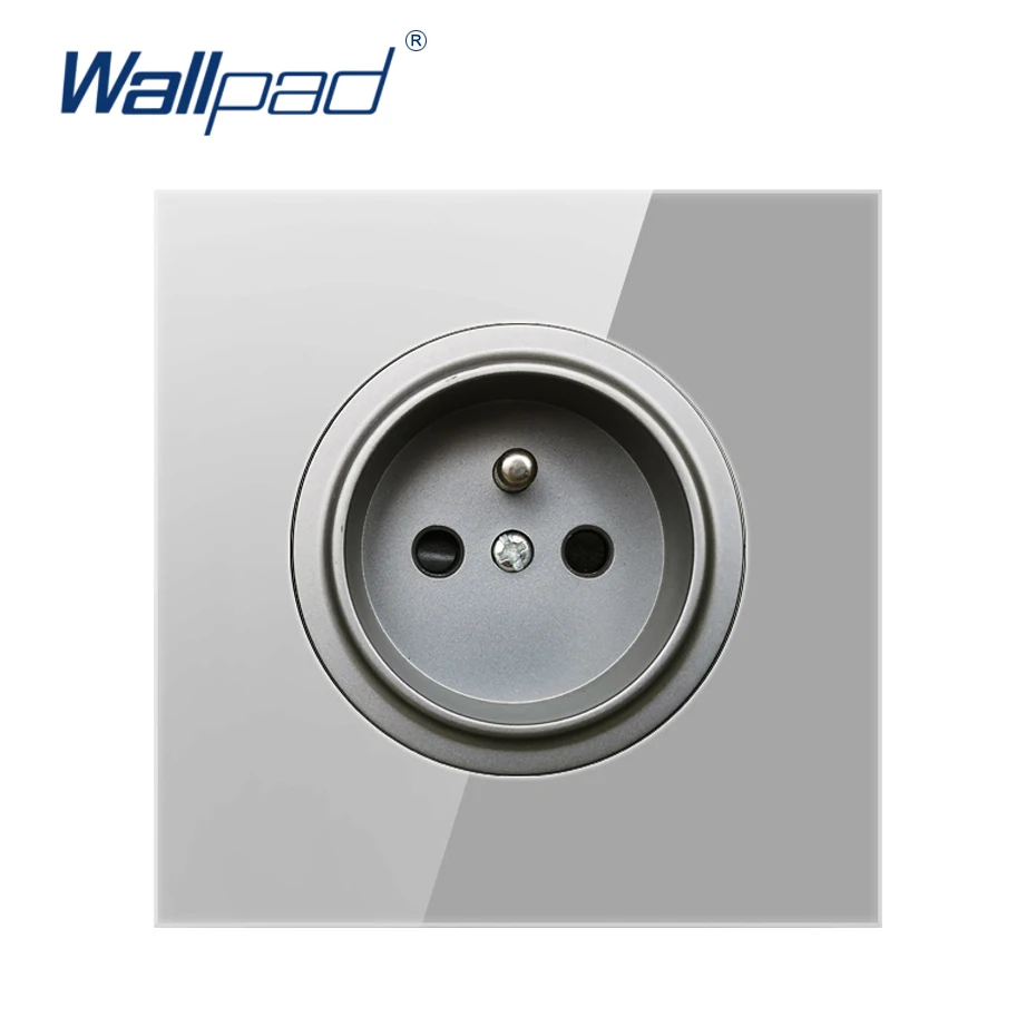 Европейская французская настенная розетка Wallpad 16 А с заземлением и защитой от