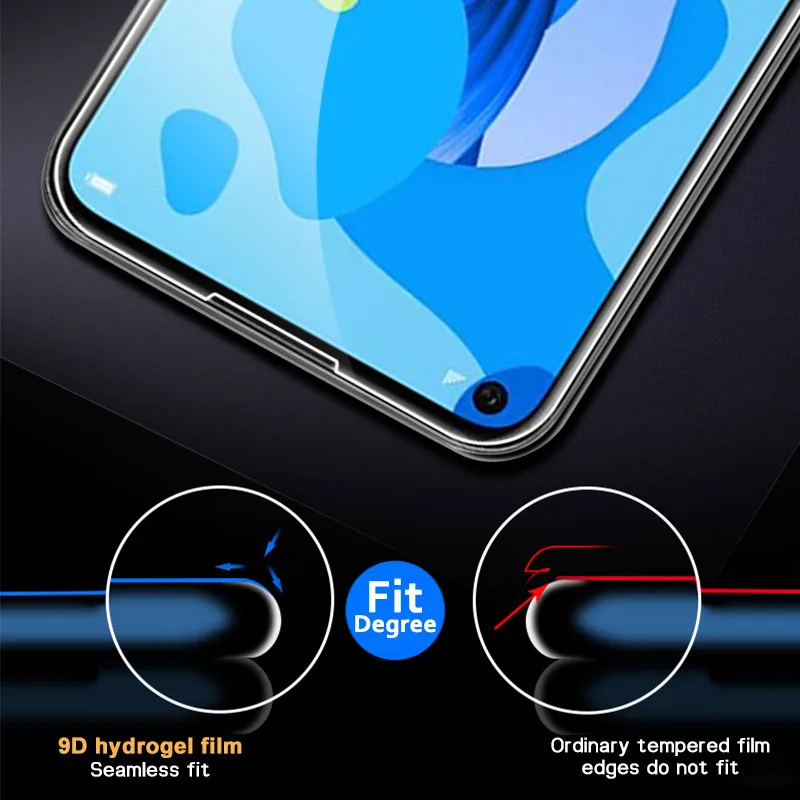 Полностью Мягкая Гидрогелевая Защитная пленка для huawei P20 Lite 2019 P30 Nova 5i экрана |