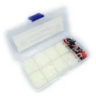 (1 упаковка, 1500 шт.) прокладки для бадминтона, протектор ракетки для бадминтона, набор инструментов для прокладки ракетки (1 упаковка, 1500 шт.)