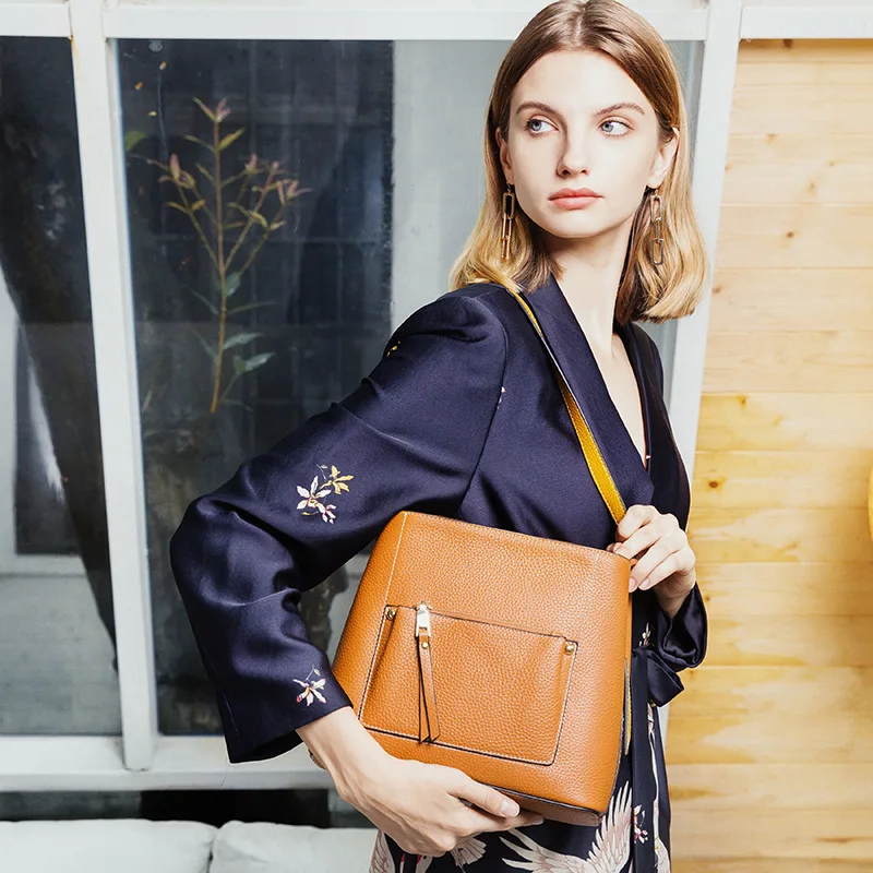 

Women's Leather Bags 2020 New Fashion Leather Women's Leather Bags Laptop Shoulder/Crossbody Bag), Ladies Wrap