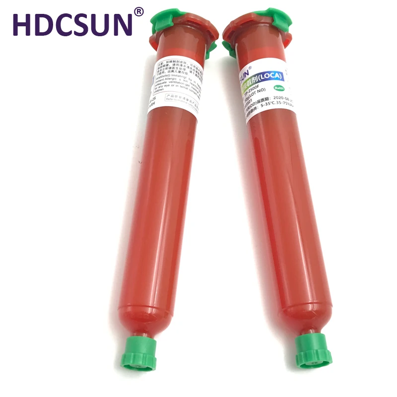 Новинка 2021 года HDCSUN свежий телефон УФ-клей жидкий оптический прозрачный клей tp2500