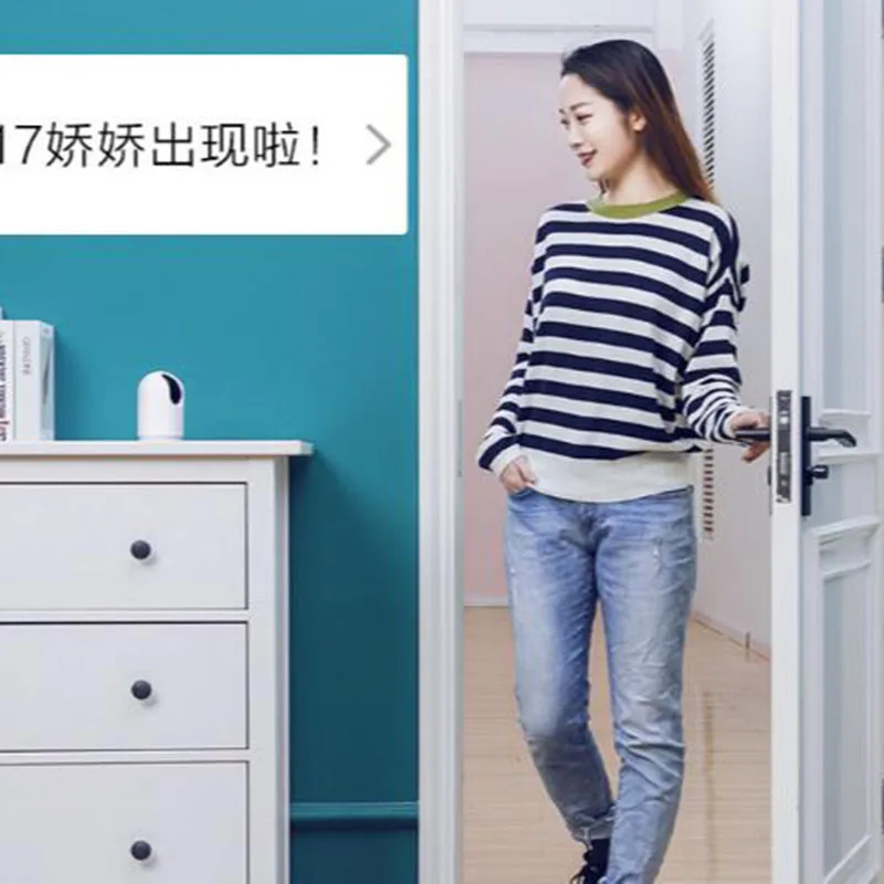 Умная камера Xiaomi Mijia с углом обзора 360 градусов PTZ Pro Gateway и двойная частота 5 ГГц Wi Fi