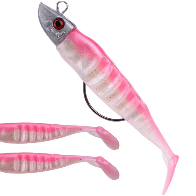 Мягкая приманка рыболовные приманки сделай сам свинцовая головка морская на