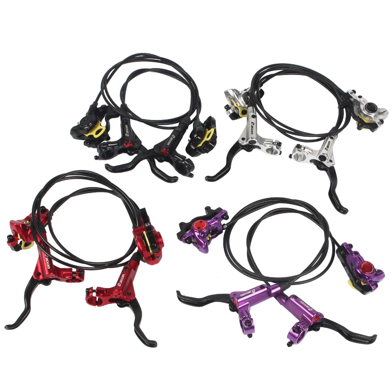 ZOOM Brake MTB bike Hydraulic Disc brake set 800/1400mm bicycle clamp mountain Update | Спорт и развлечения