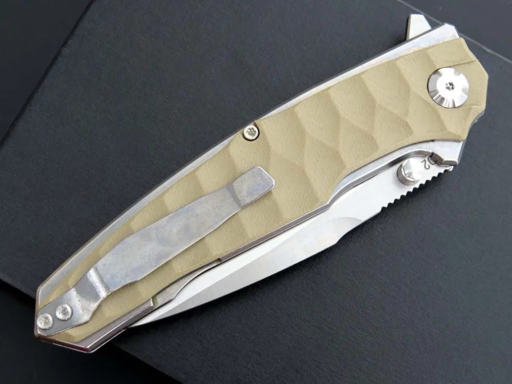 Eafengrow EF913 карманный нож D2 лезвие G10 ручка складной нож выживания кемпинг охотничий нож Тактический Открытый EDC инструмент нож
