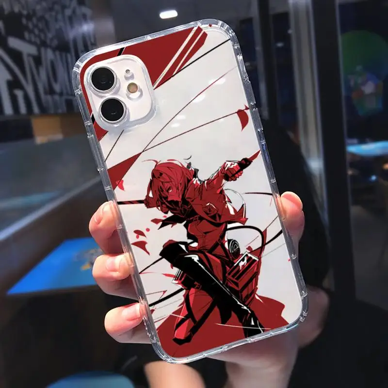 

Anime Japanese attack on Titan Phone Case Transparent soft For iphone 5 5s 5c se 6 6s 7 8 11 12 plus mini x xs xr pro max