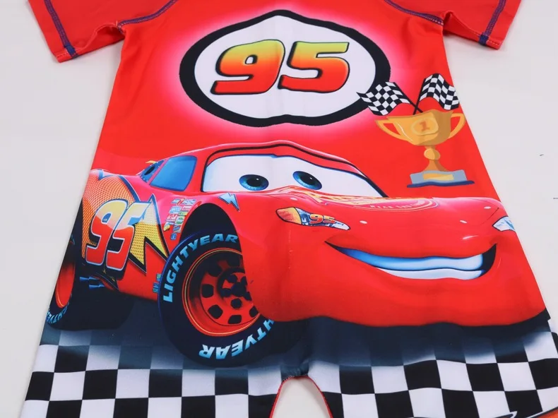 Пляжная детская одежда с Микки Маусом машинка девочка мальчик дети сиамский