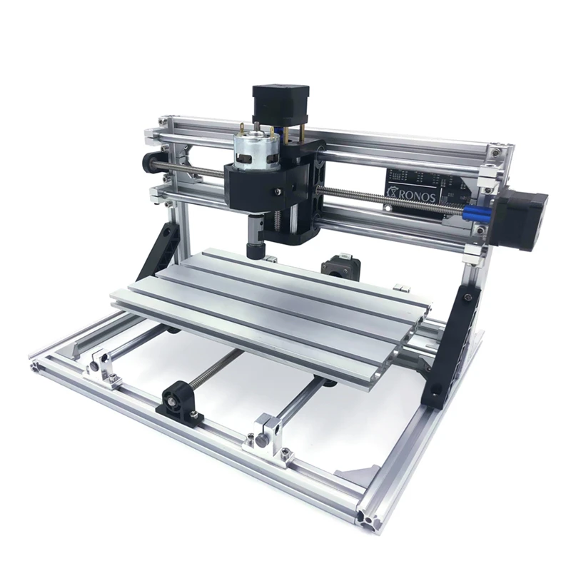 Разобранный Набор Мини CNC 1610 PRO Лазерная головка 2500 мвт гравировальный станок Pcb