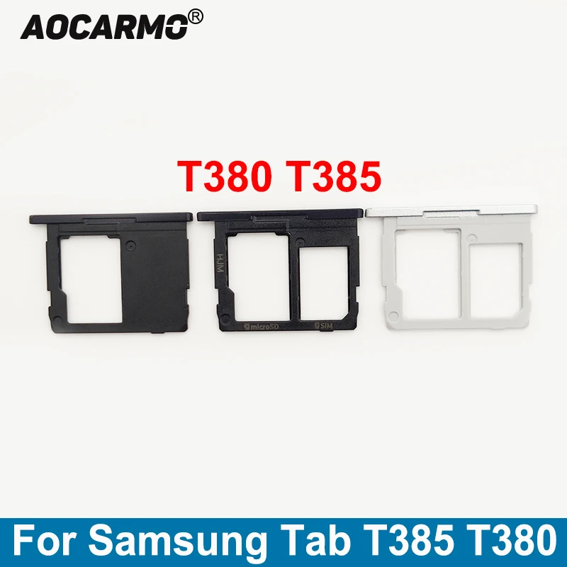 Держатель для Sim карты Aocarmo Samsung GALAXY Tab T385 T380|Лотки SIM- и карт памяти| |