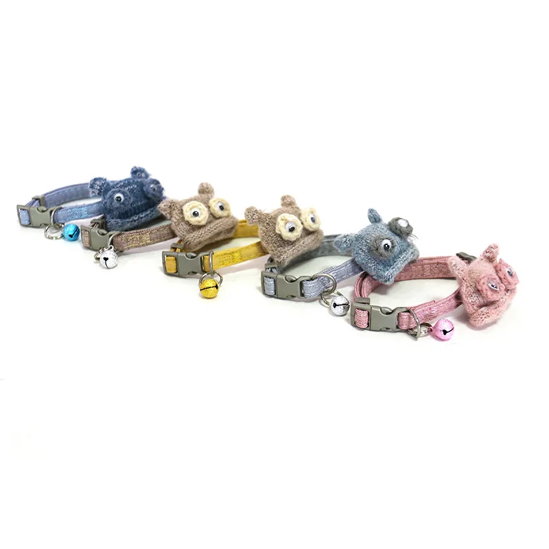 Аксессуары для домашних животных ошейник собак с мультяшным колокольчиком