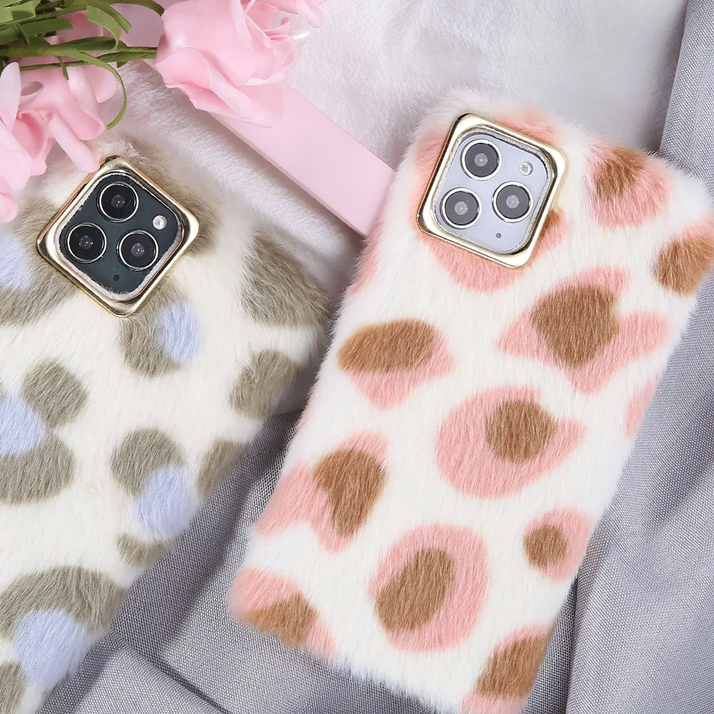 Чехол KISS с теплым плюшевым леопардовым принтом чехол для телефона huawei P30 P20 Lite Honor 9