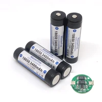 masterfire original 18650 3400mah 3 7v 12 58wh rechargeable li ion battery lithium protected batteries with pcb made in japan