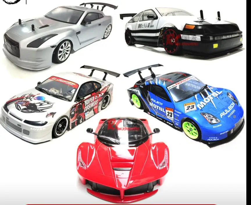 1/10 RC автомобильный прозрачный корпус из ПВХ 190 мм pPorsche 911 или S15 Вт наклейки на