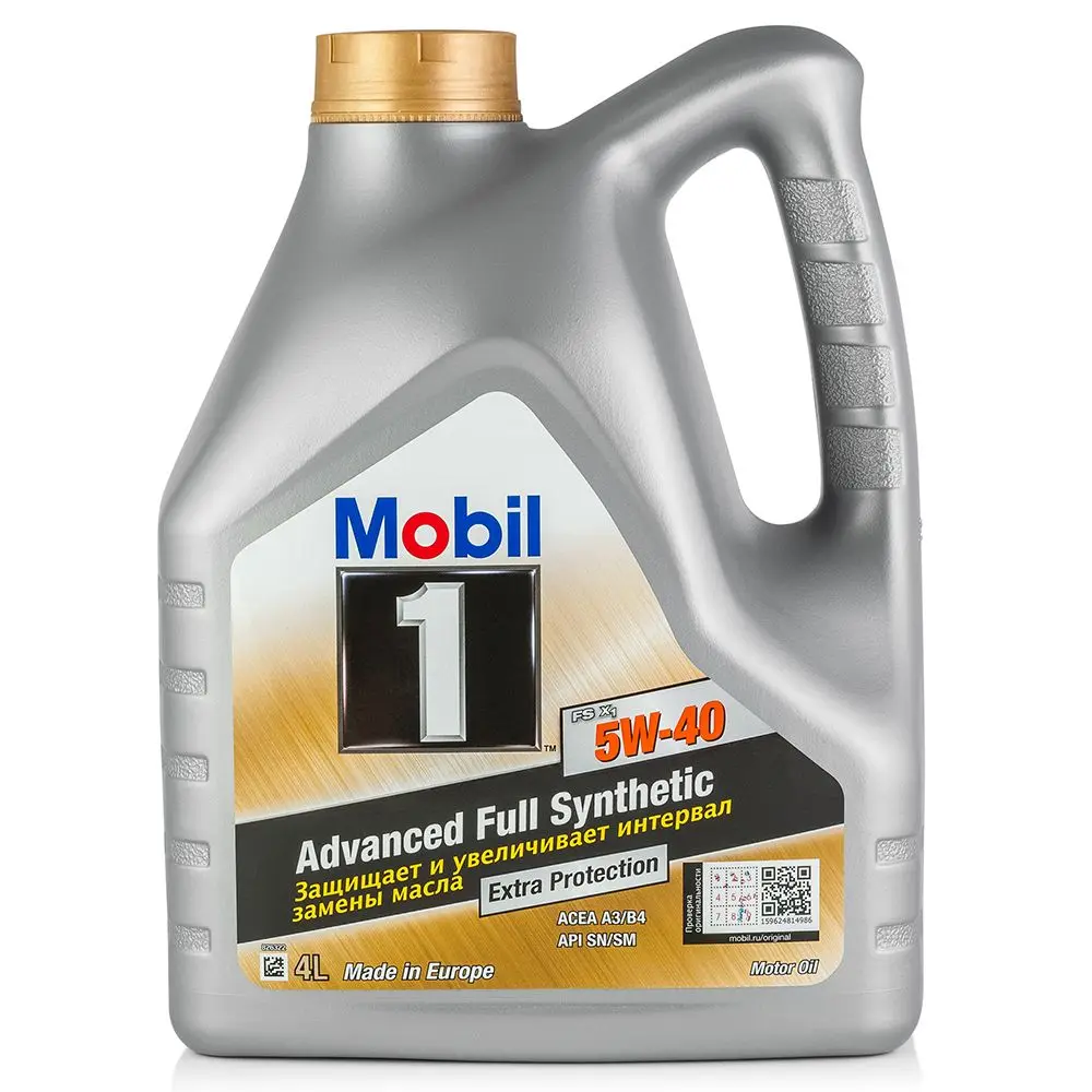 Моторное масло MOBIL 1 FSX1 5W40 4L (153265)|Моторное масло| |