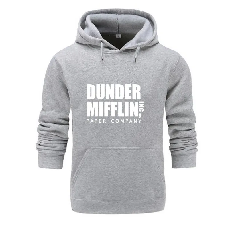 Новинка 2019 лидер продаж толстовки с капюшоном для офисного ТВ шоу Dunder Mifflin