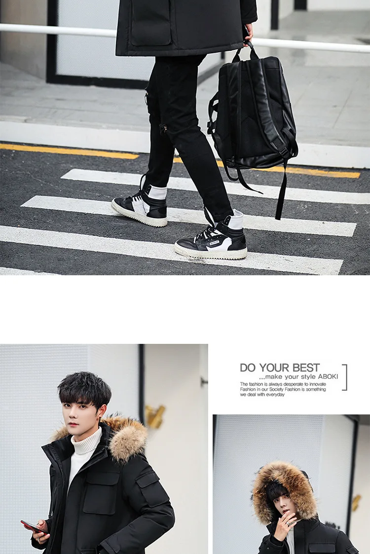Camouflage Winter Duck Down Parkas Men Casual Outwear Down Jackets Male Thick Down Coat Fashion Snow Puffer Jacket JK-9588