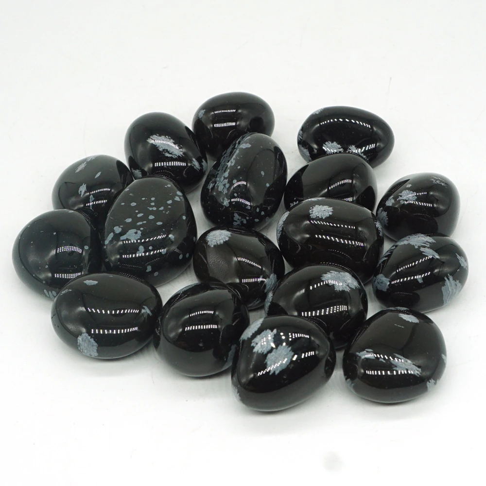 200 г натуральные камни в форме снежинок обсидиановый Кристалл Bulk упали каменные