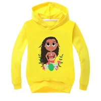 fall long sleeve toddler sweatshirt girl moana hoodie kids fashion cotton teen children boys clothing 12 colors
