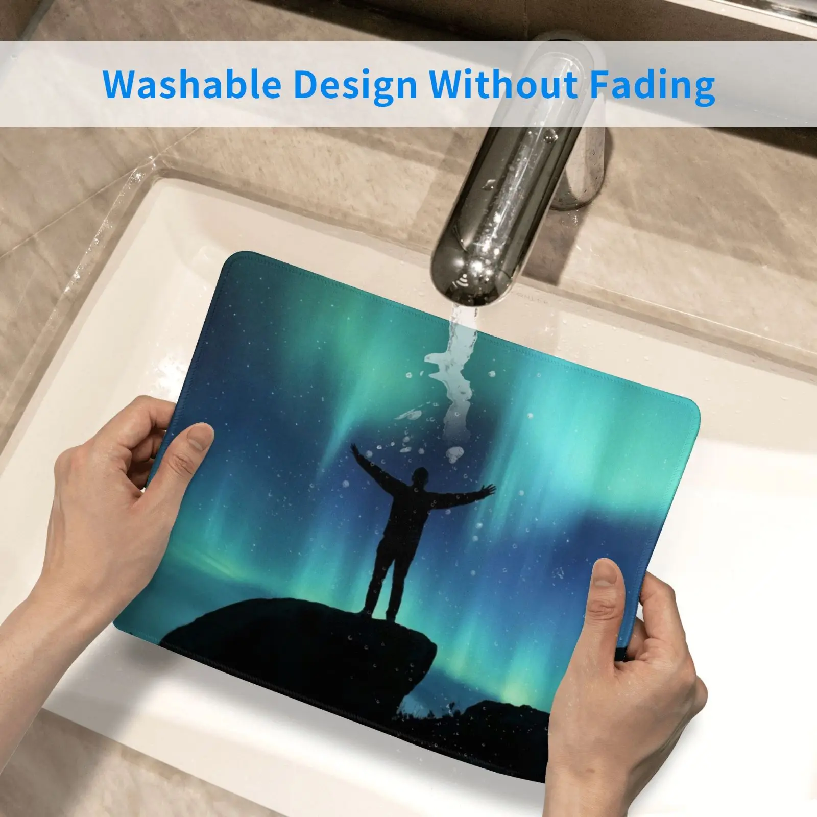 

Boreal Mouse Pad DIY Print Cushion Boreal Aurora Borealis Aurora Borealis Polar Lights