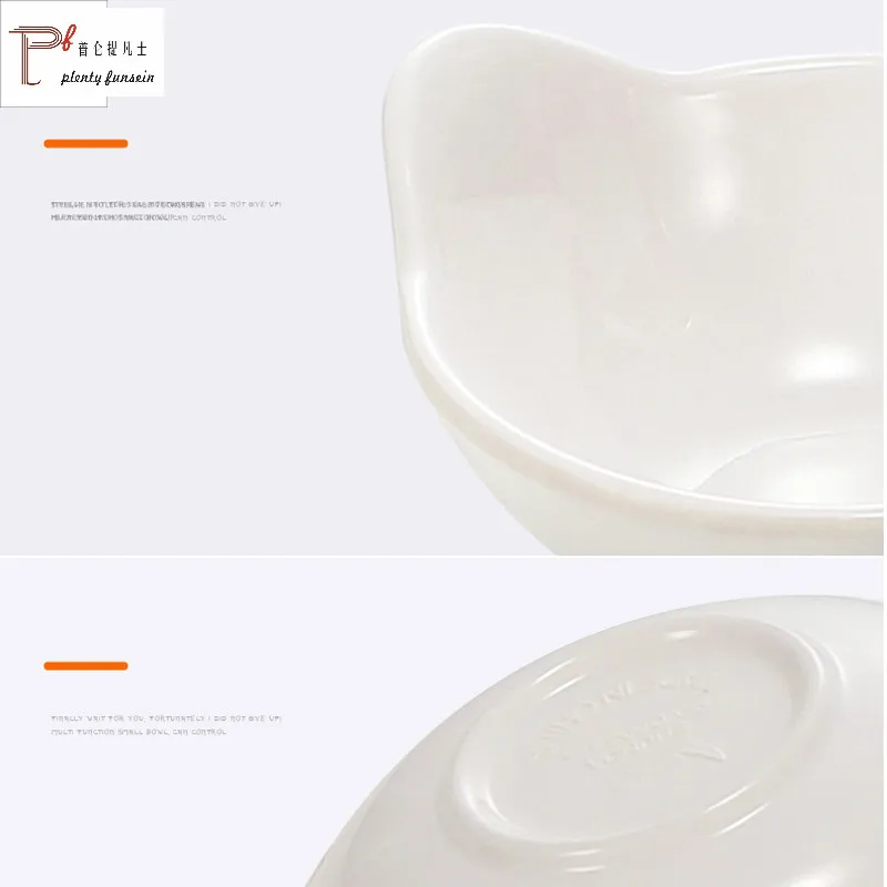 Новая белая пластиковая меламиновая тарелка для соуса маленькие орехи суши