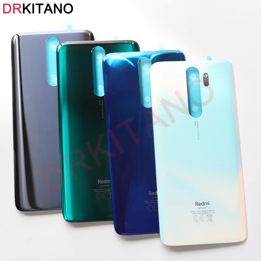 Оригинальное новое заднее стекло для Xiaomi Redmi Note 8 Pro Крышка батарейного отсека Note8