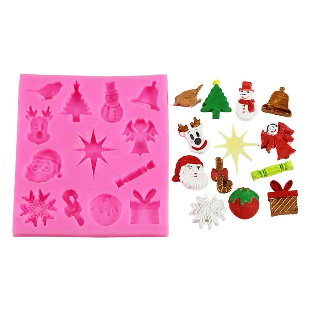

Christmas Chocolate Molds - Silicone Molds For Baking Christmas Silicone Mold Chocolate Party Cake Decorating Tools Candy Mold