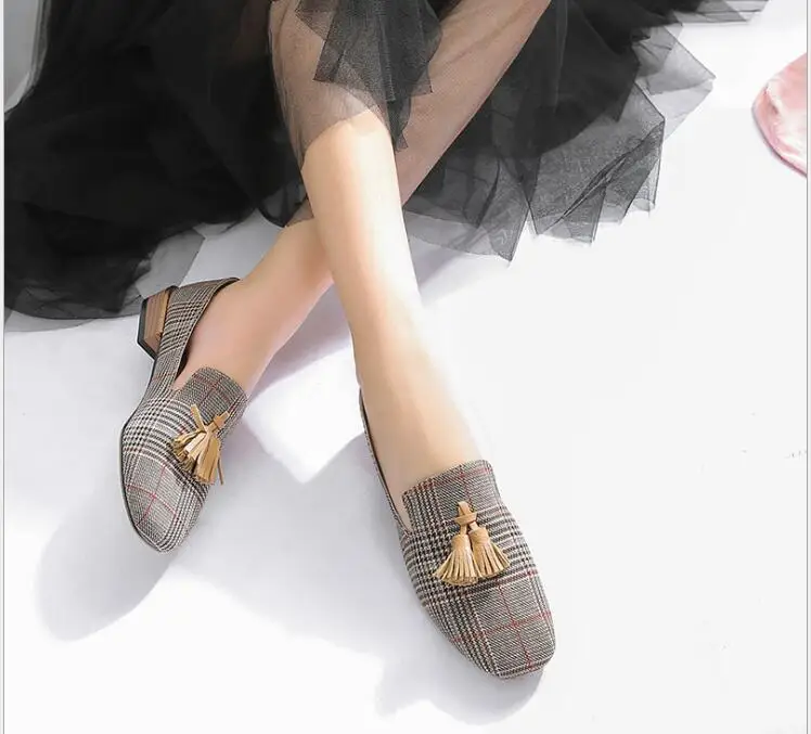 

Популярные туфли на грубом каблуке, новинка, женская обувь большого размера, модные сексуальные женские туфли для вечеринки, популярные лаконичные туфли на каблуке, Новинка