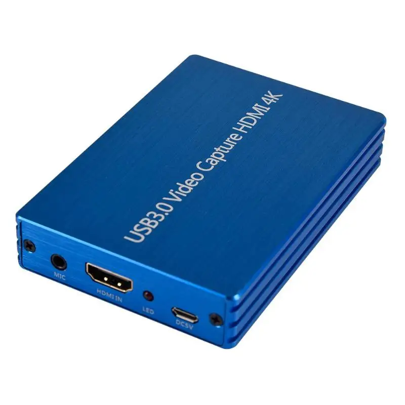 

Video Capture Card 4K 1080P HDMI to USB 3.0 for OBS Live Stream Broadcast Case Automatically Adjust Settings for Output Size NEW