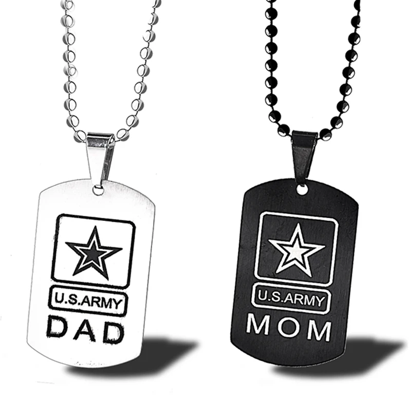 Ожерелье с подвеской в виде солдата из нержавеющей стали|Подвески| |