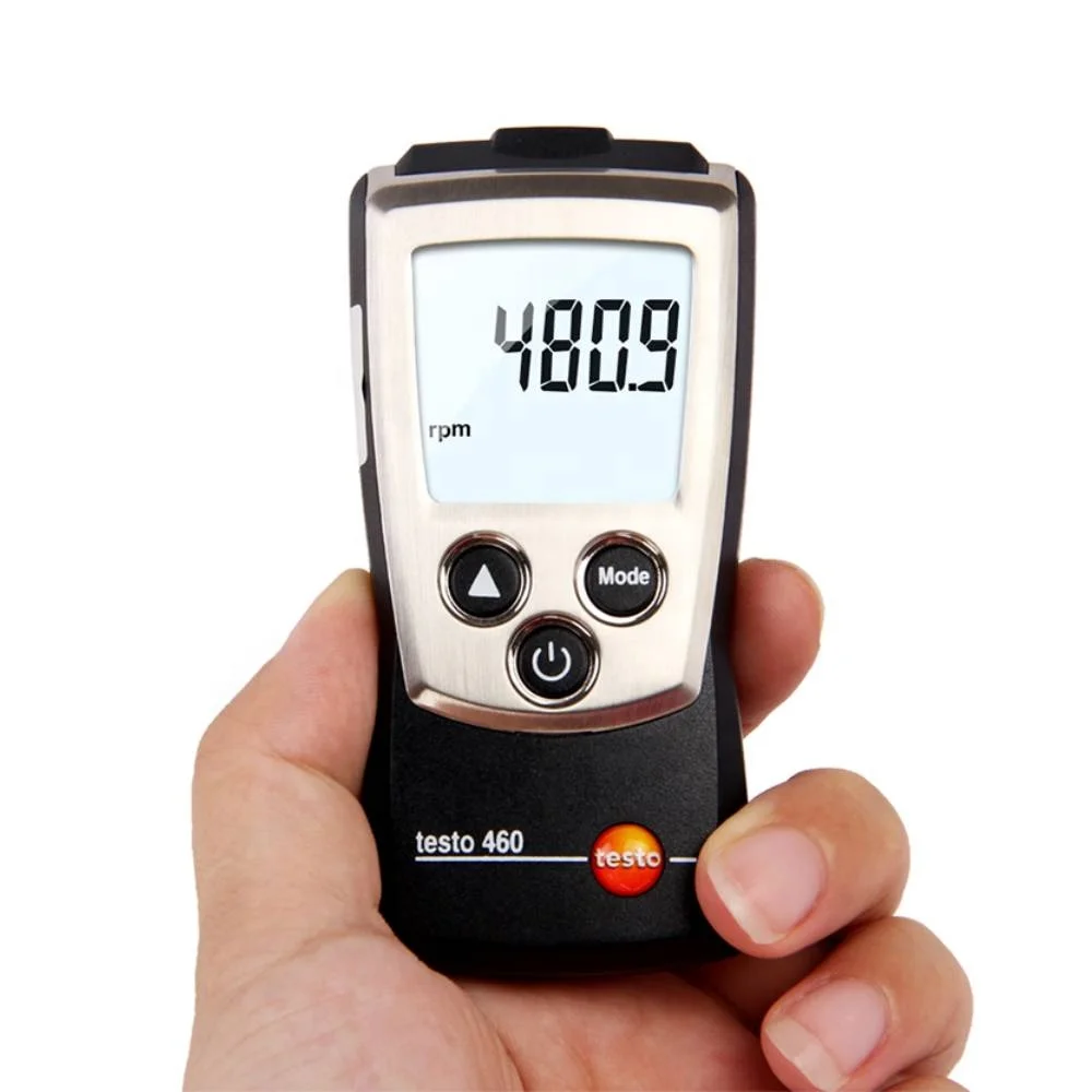 

testo 460 digital Optical non contact rpm tachometer Order-Nr. 0560 0460 from 100 to 29999 rpm