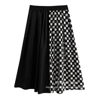cheap wholesale 2021 spring summer autumn new fashion casual sexy women medium length skirt woman female ol bfy91755