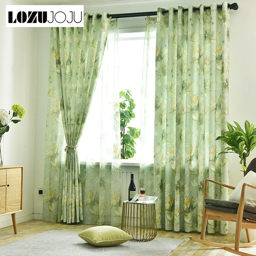 LOZUJOJU 1 шт. цветочный узор капли полу тени шторы для гостиной резьба Декор
