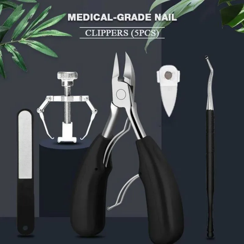 

Medical-Grade Nail Clippers Stainless Steel Professional Nail Correction Nippers Clipper Toenail Cuticle Nipper Trimming Cutter