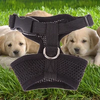 safety adjustable pet control harness and leash set collar strap mesh vest for dog puppy cat soft puppy harnesses for chihuahua